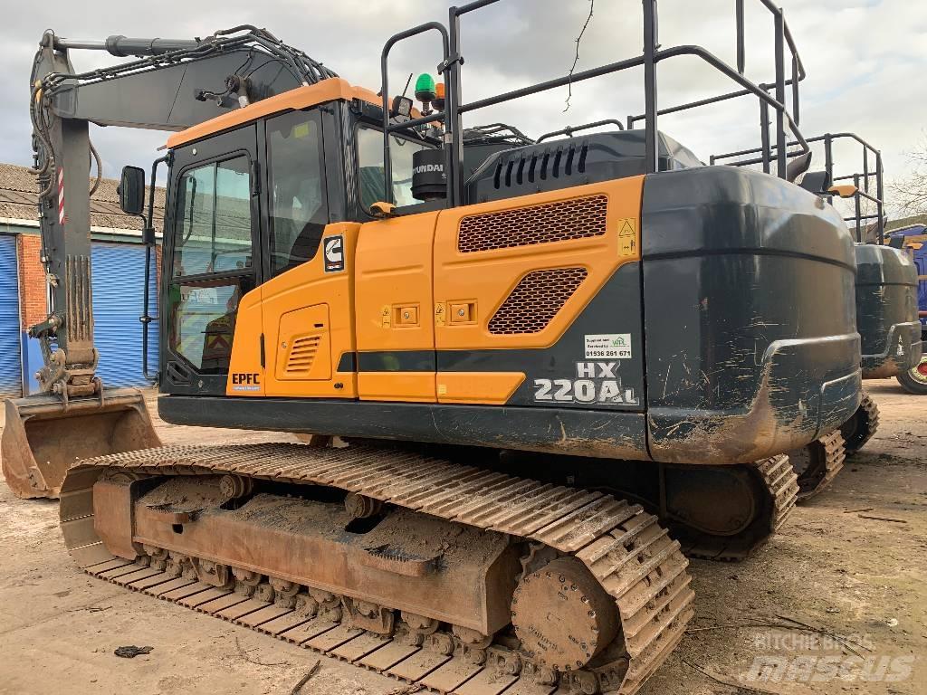 Hyundai HX220A L Гусеничные экскаваторы