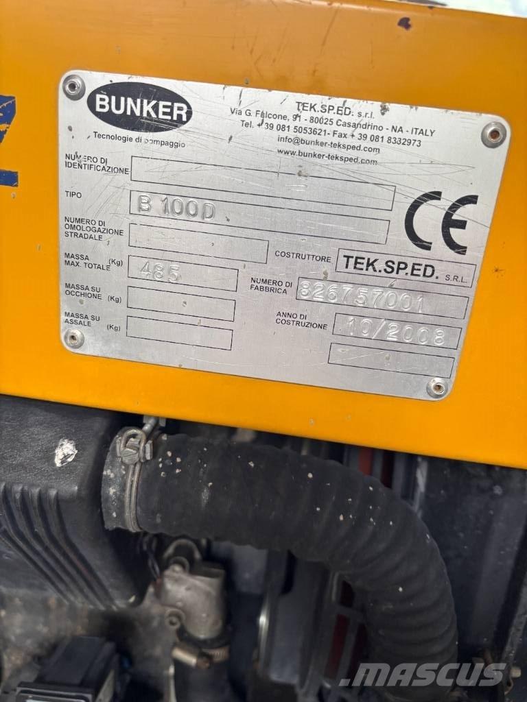  BUNKER B100D Бетононасосы