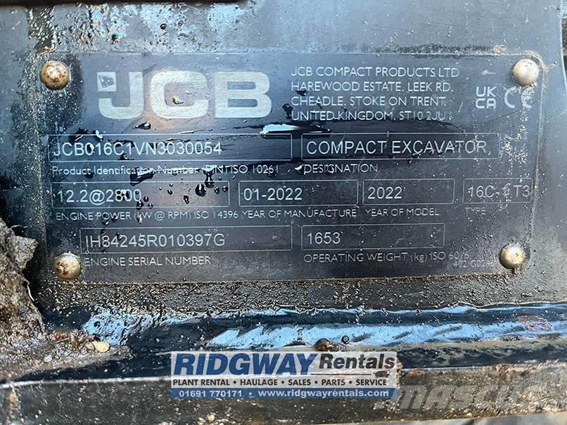JCB 16 C-1 Мини-экскаваторы