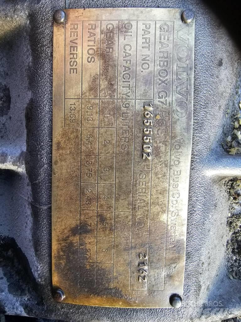 Volvo G7 EGS Коробки передач
