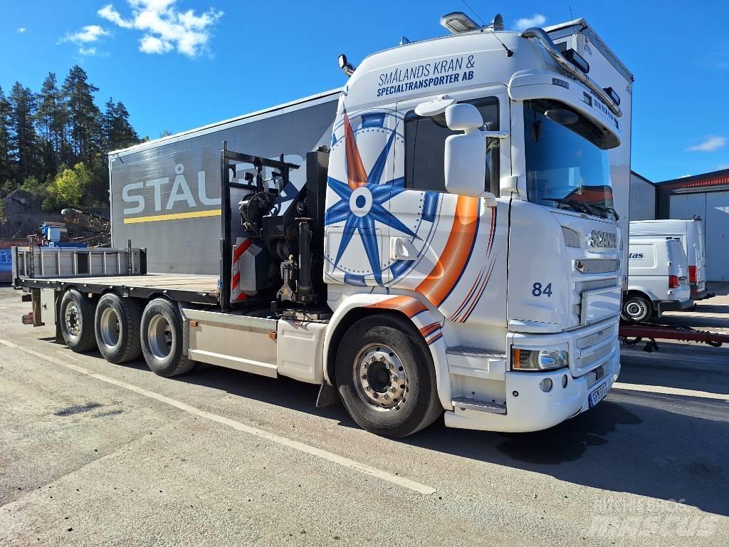 Scania G490 LB8x4*4 Автомобильные краны