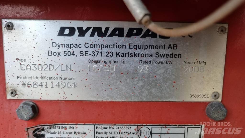 Dynapac CA302D, Vält Грунтовые катки