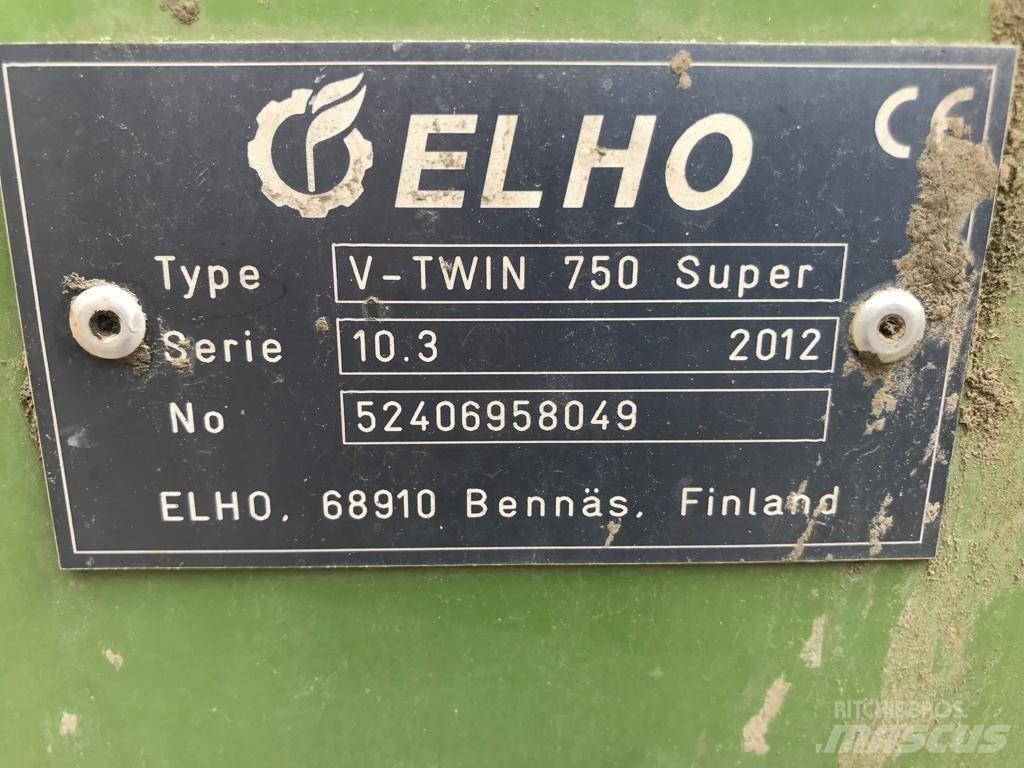 Elho V-Twin 750 S Рядковые косилки