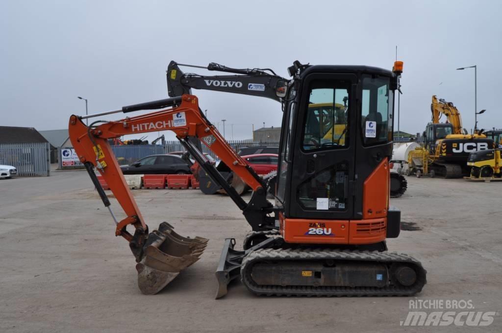 Hitachi ZX 26 U-6 Мини-экскаваторы