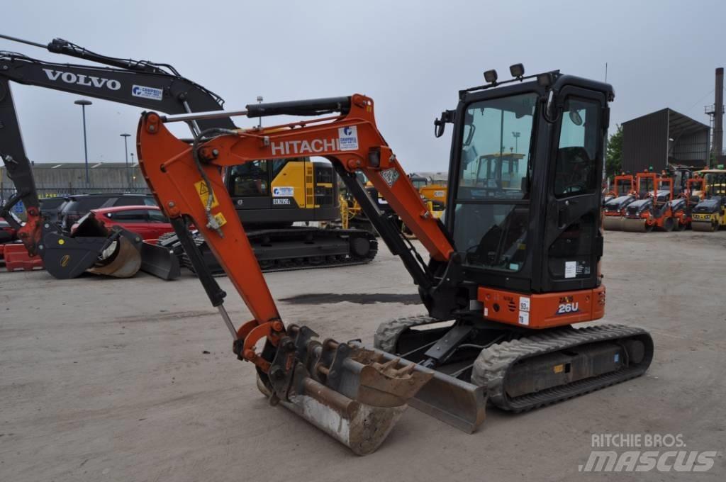 Hitachi ZX 26 U-6 Мини-экскаваторы