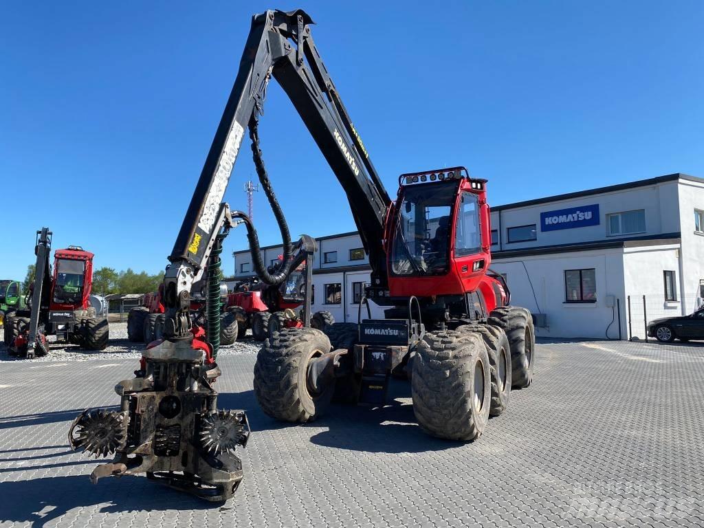 Komatsu 911 Харвестеры