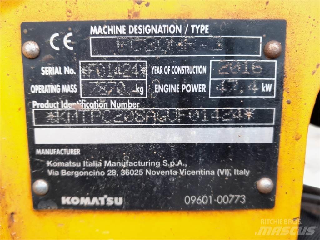 Komatsu PC80 Мини-экскаваторы