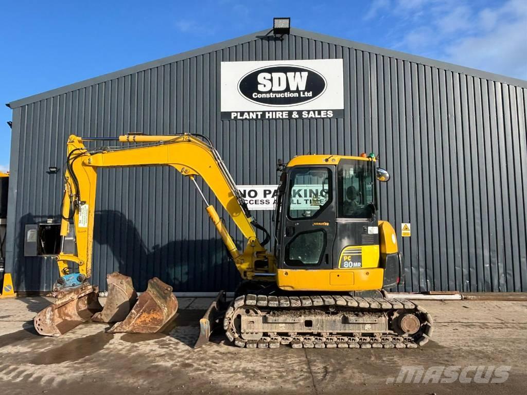 Komatsu PC 80 MR-3 Малые экскаваторы 7т-12т