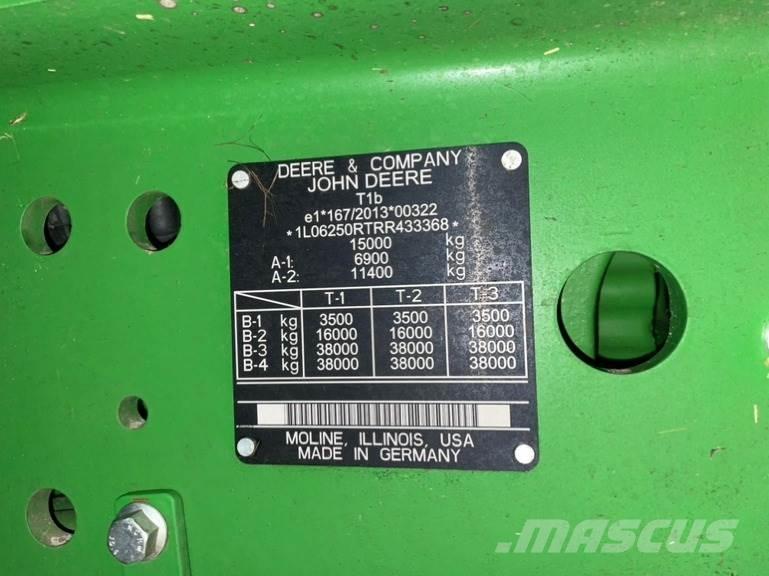 John Deere 6R 250 Трактора