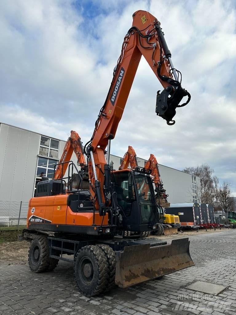 Doosan DX 190 W-7 Колёсные экскаваторы
