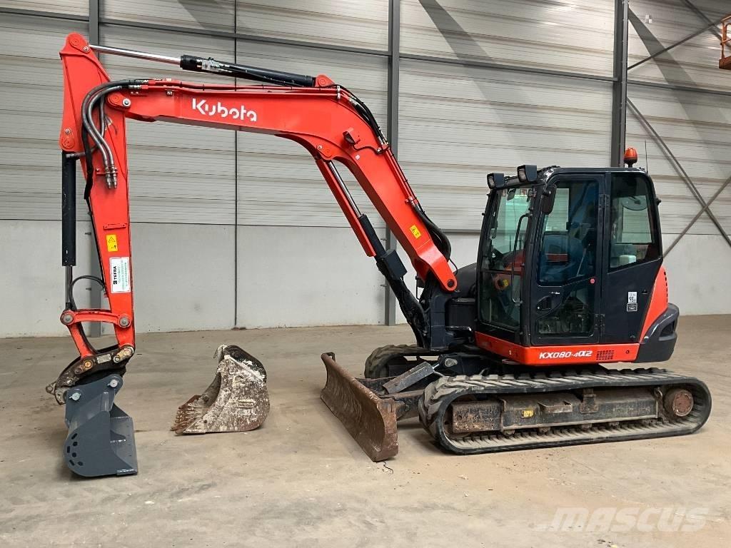 Kubota KX 080-4 A 2 Малые экскаваторы 7т-12т