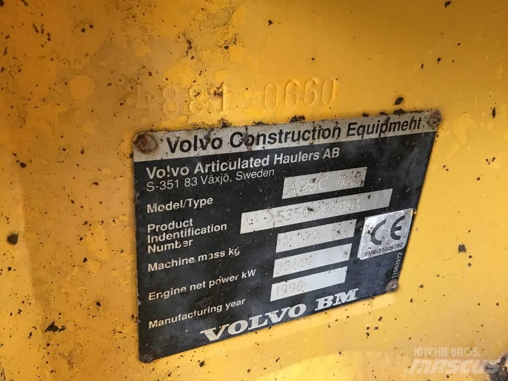 Volvo A 25 C Шарнирно-сочленённые самосвалы