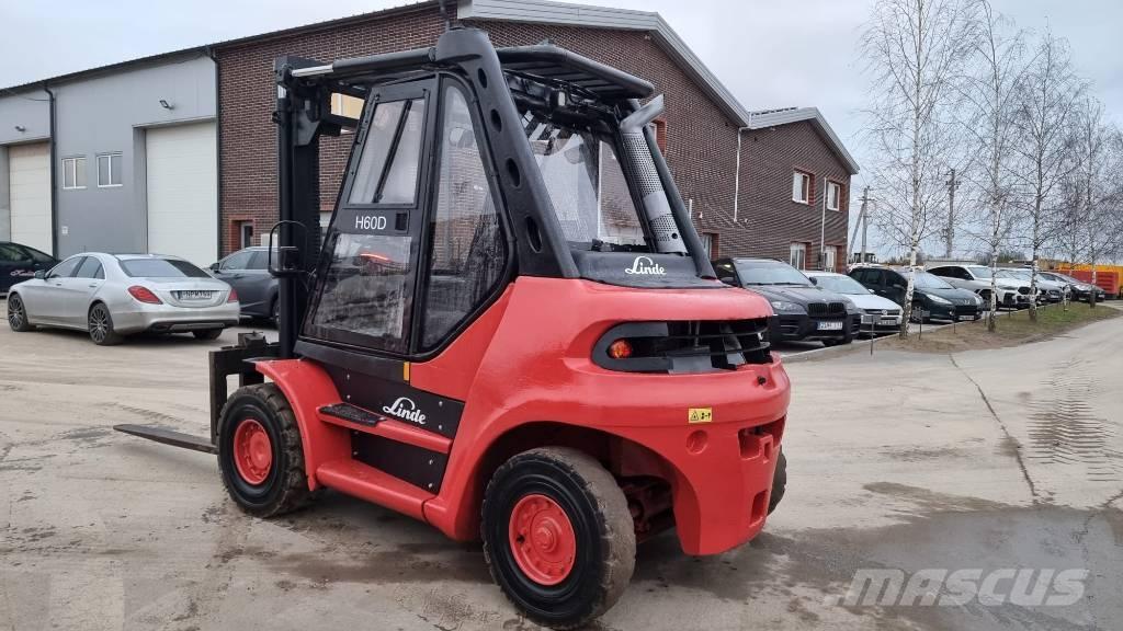 Linde H 60 D-02 Дизельные погрузчики