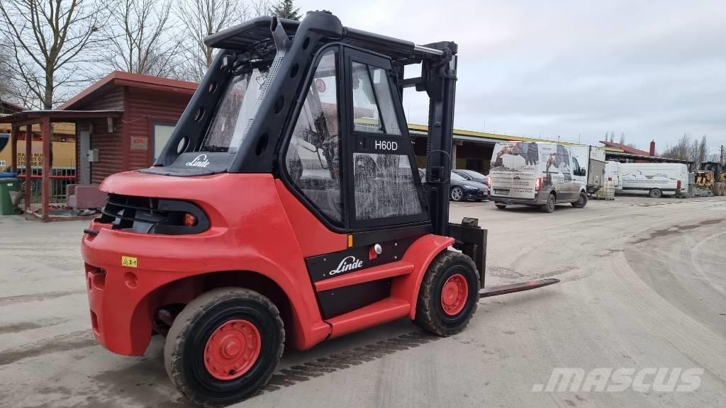 Linde H 60 D-02 Дизельные погрузчики