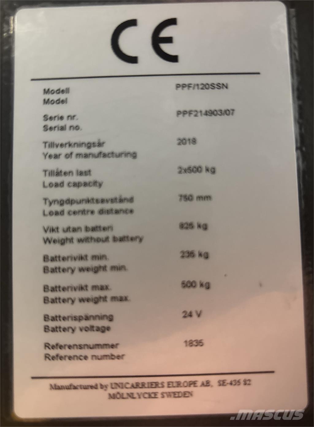 Atlet PPF120 Горизонтальные комплектовщики