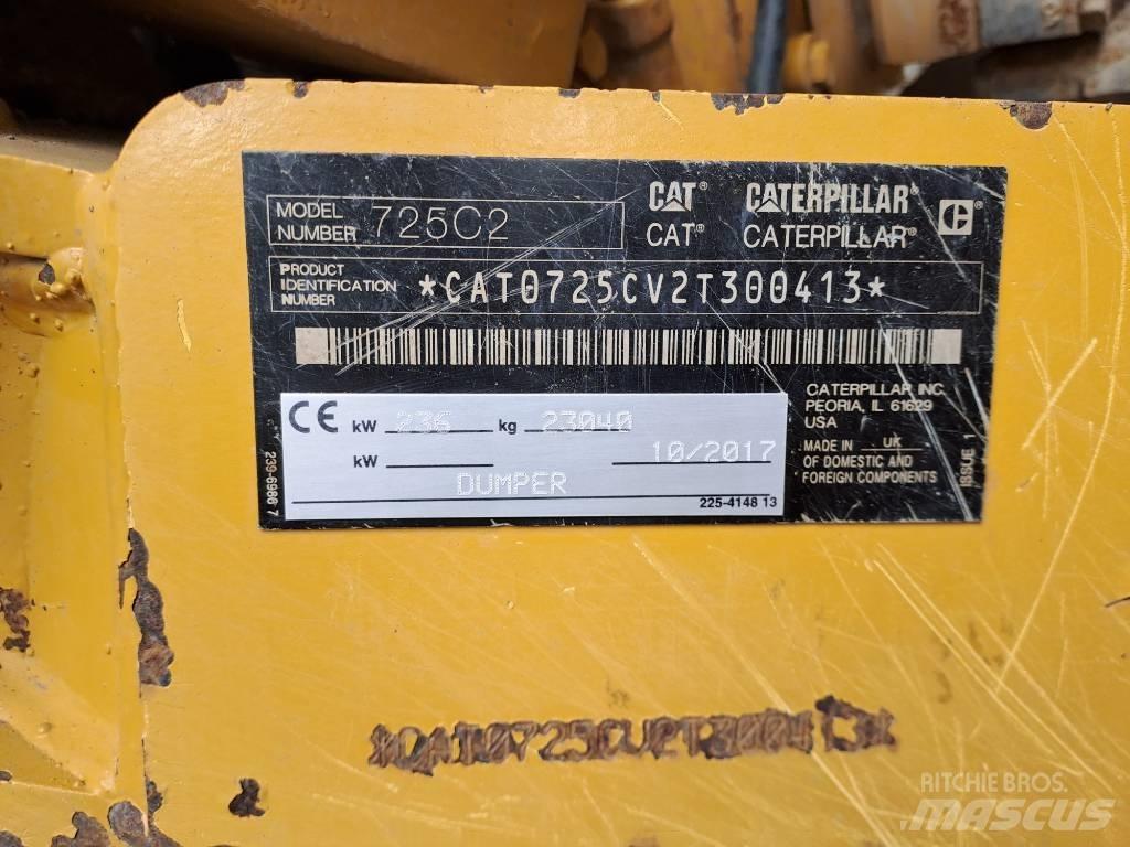 CAT 725C2 Шарнирно-сочленённые самосвалы