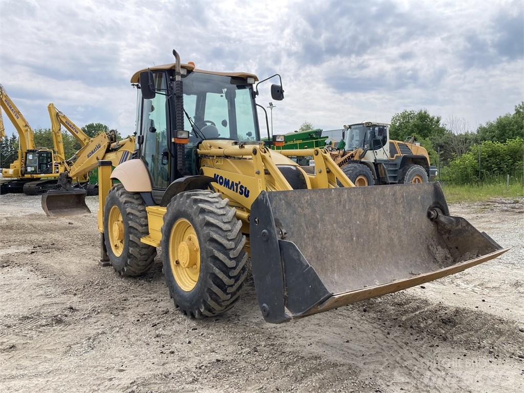 Komatsu WB93S-5E0 Экскаваторы-погрузчики
