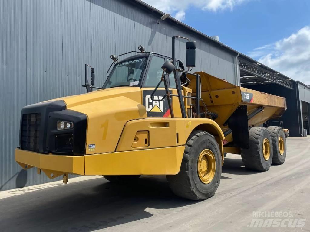 CAT 735 | 735B Шарнирно-сочленённые самосвалы