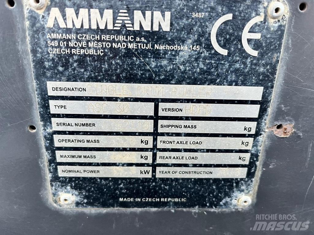 Ammann ASC 30 Грунтовые катки