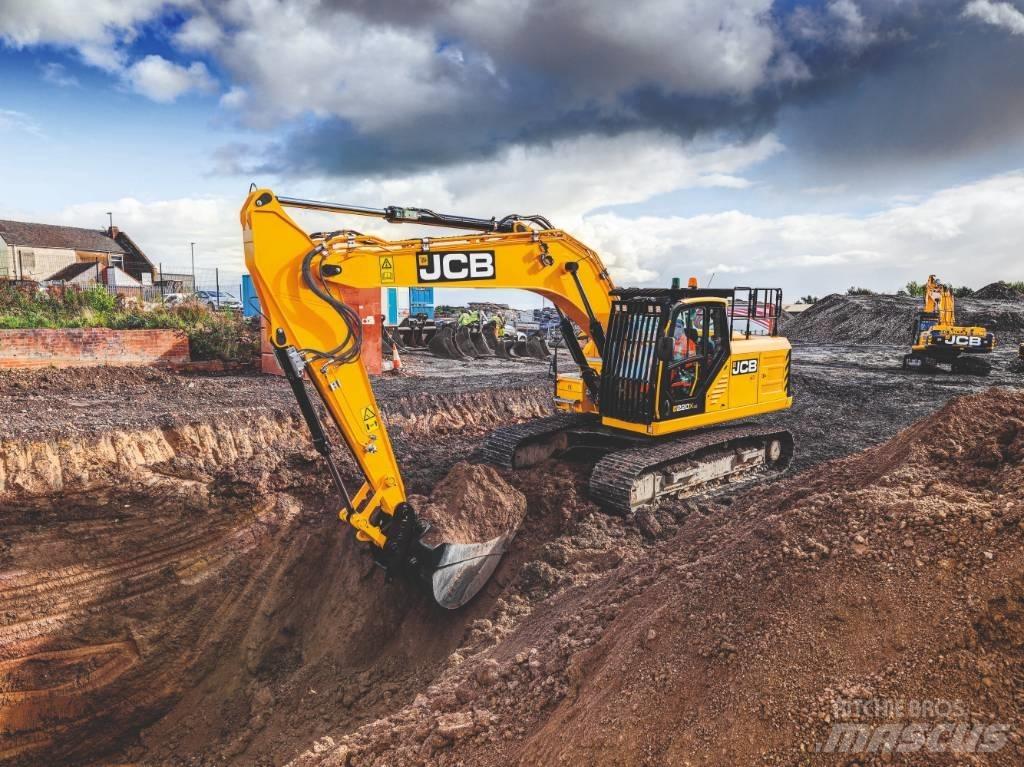 JCB 220X Гусеничные экскаваторы