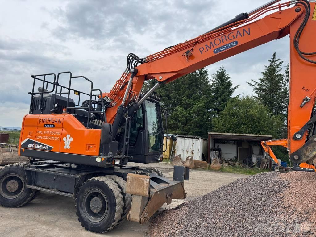 Doosan DX165WR-7 Колёсные экскаваторы