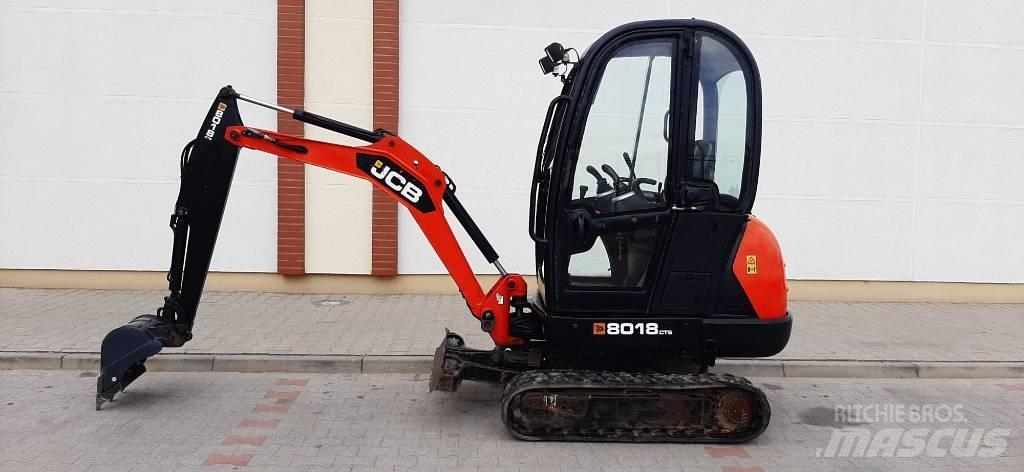 JCB 8018 CTS Мини-экскаваторы