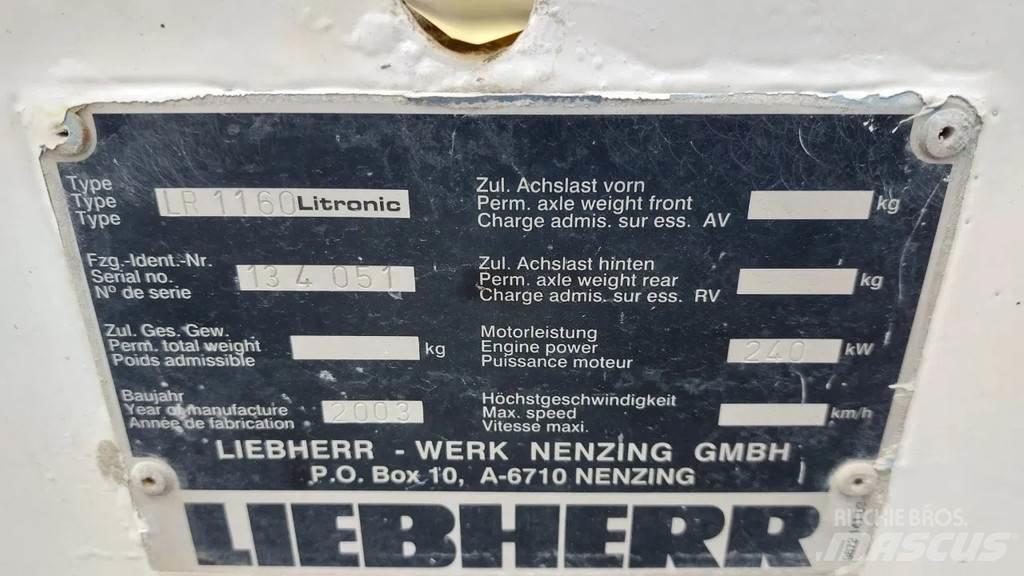 Liebherr LR 1160 Гусеничные краны