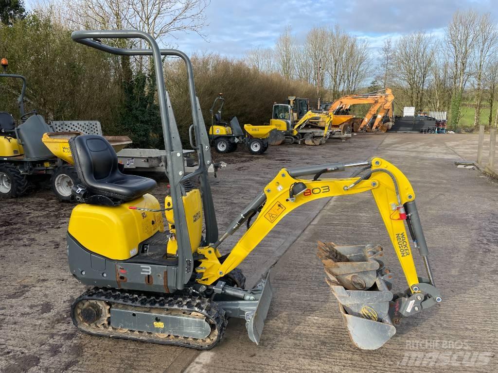 Wacker Neuson 803 Мини-экскаваторы