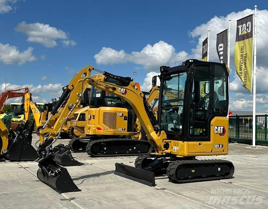 CAT 301.8 Мини-экскаваторы