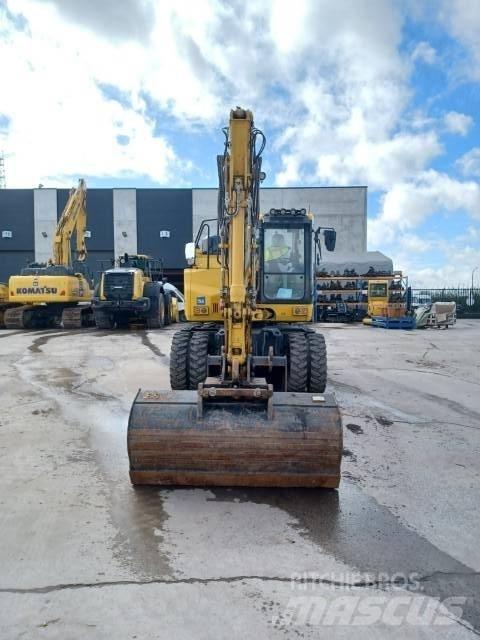 Komatsu PW138MR-11E0 Колёсные экскаваторы