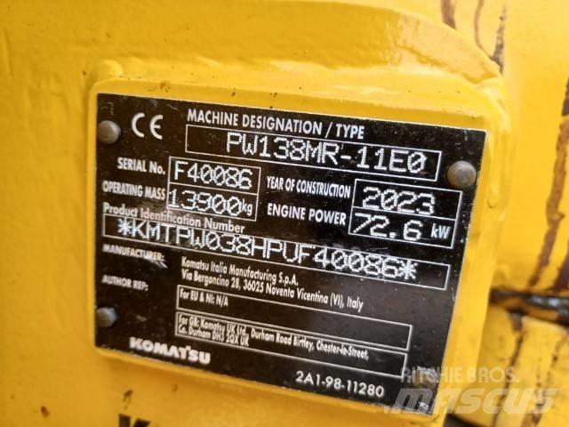 Komatsu PW138MR-11E0 Колёсные экскаваторы