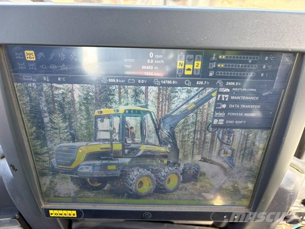 Ponsse Fox 8W Харвестеры