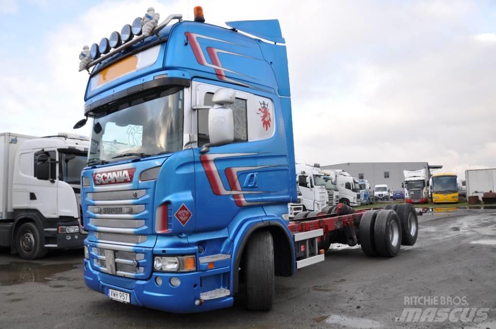 Scania R730 LB6X2MNB Шасси с кабиной