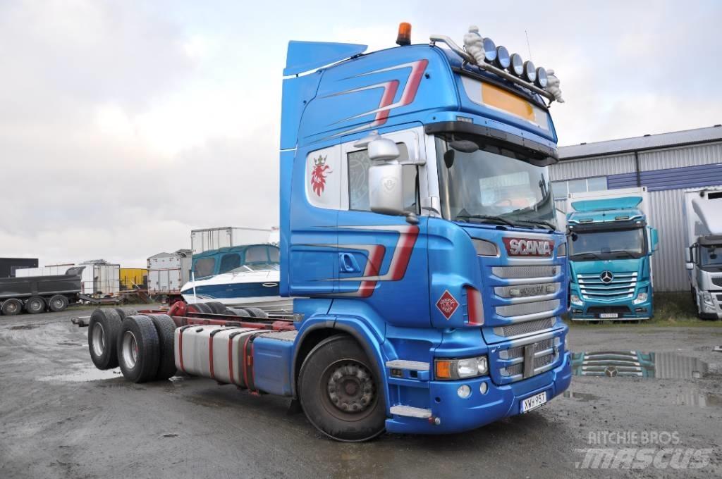 Scania R730 LB6X2MNB Шасси с кабиной