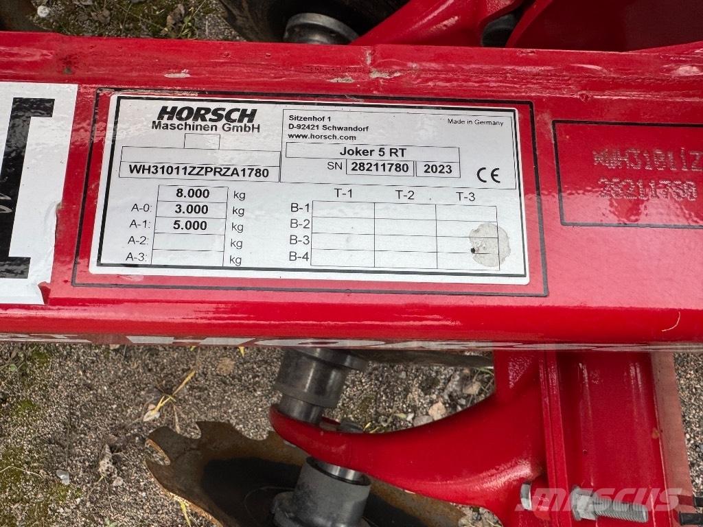 Horsch Joker 5 RT Дисковые бороны