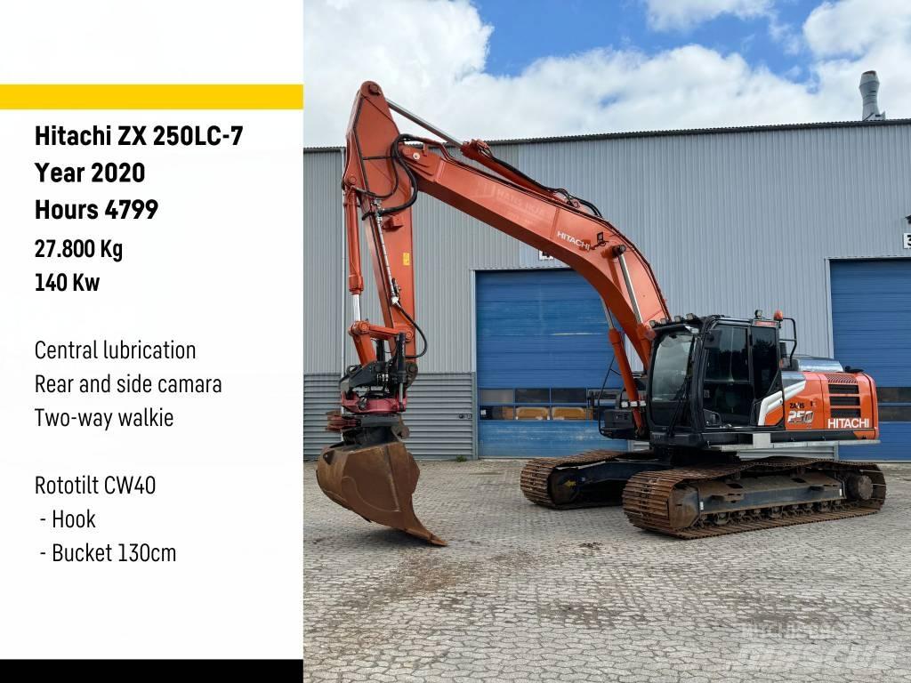 Hitachi ZX250-7 Гусеничные экскаваторы