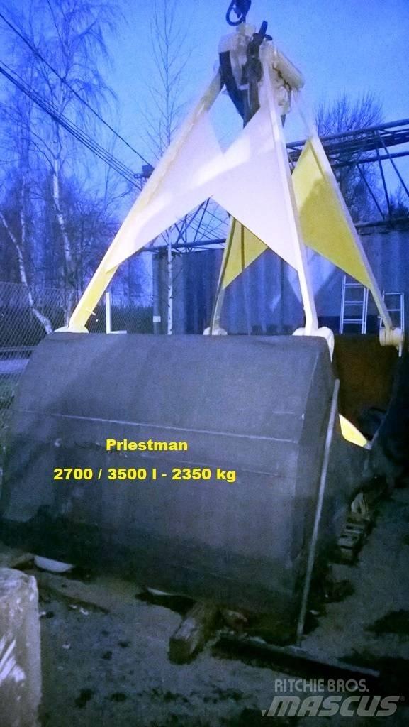 Priestman kauha Запчасти для кранов