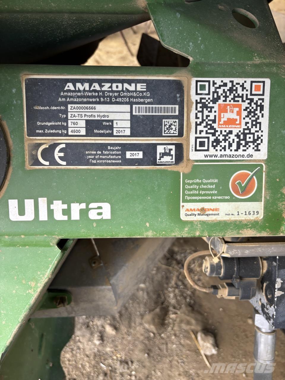 Amazone ZA TS 4200 Самоходные опрыскиватели