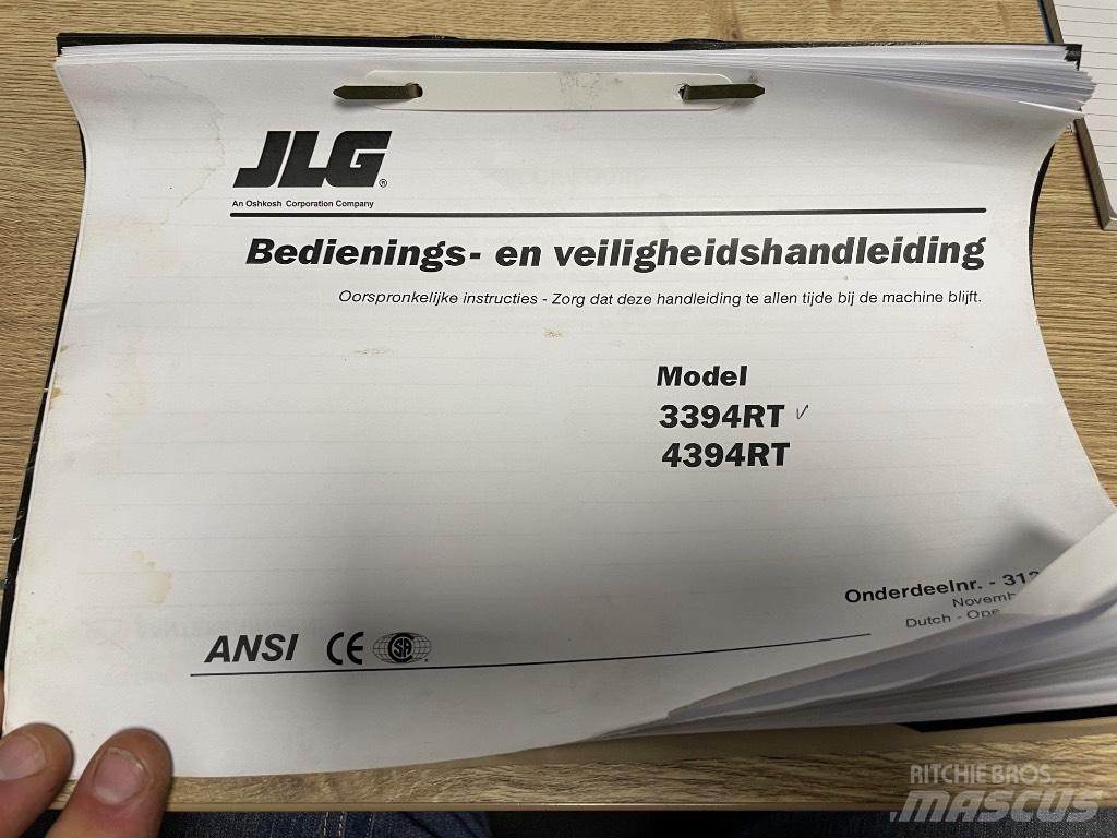 JLG 3394 RT Ножничные подъемники