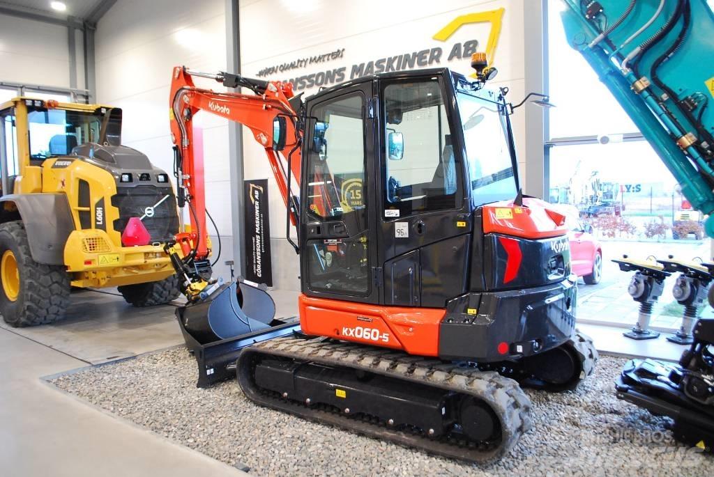 Kubota KX 060-5 Малые экскаваторы 7т-12т