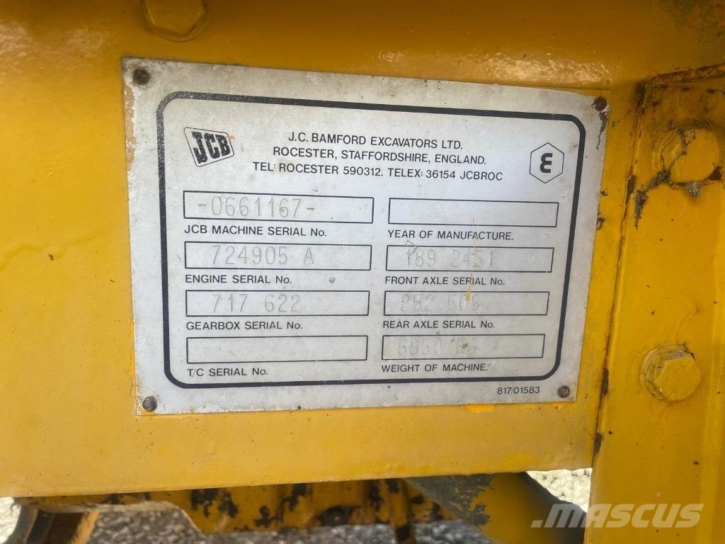 JCB 926 Внедорожные погрузчики