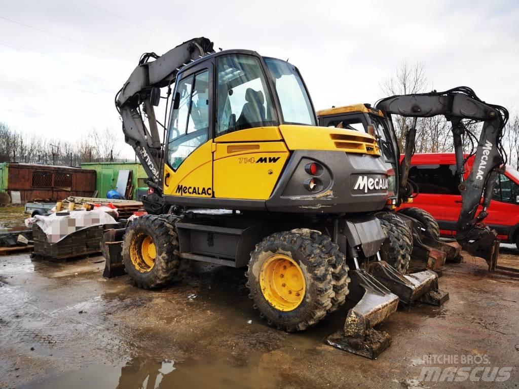 Mecalac 714 MW Колёсные экскаваторы