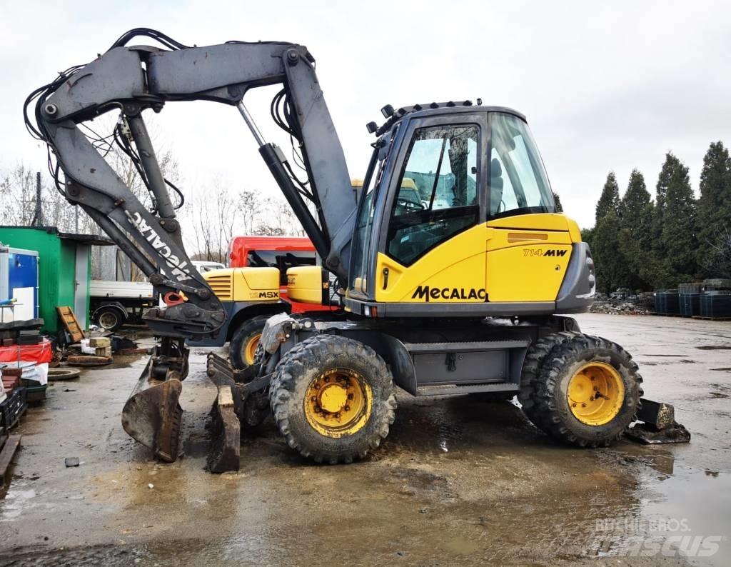 Mecalac 714 MW Колёсные экскаваторы