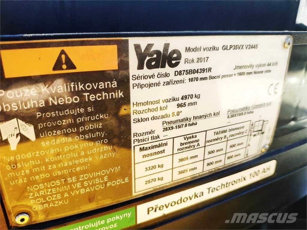 Yale GLP35VX Газовые погрузчики