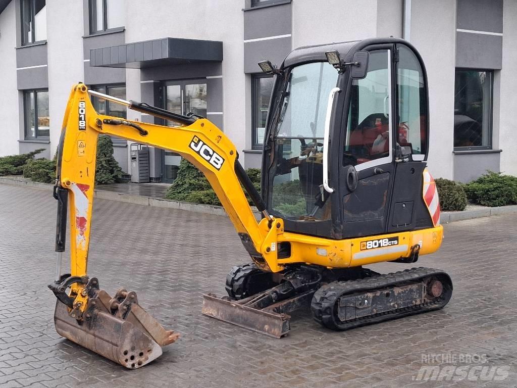 JCB 8018 CTS Мини-экскаваторы
