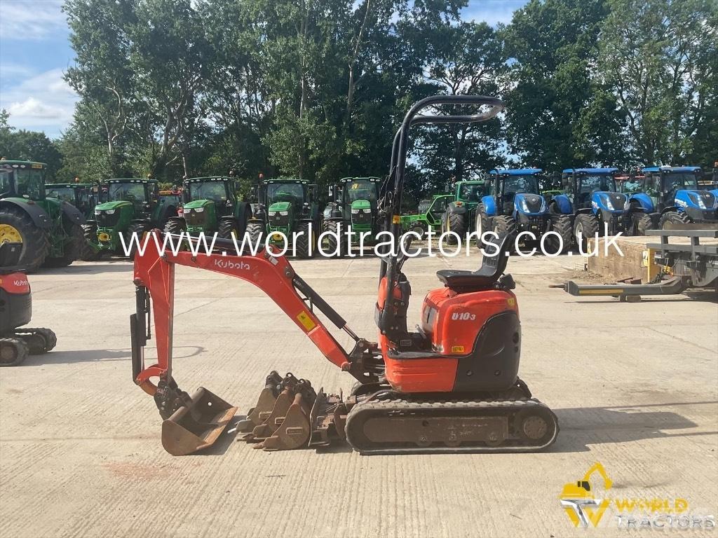 Kubota U 10-3 Мини-экскаваторы