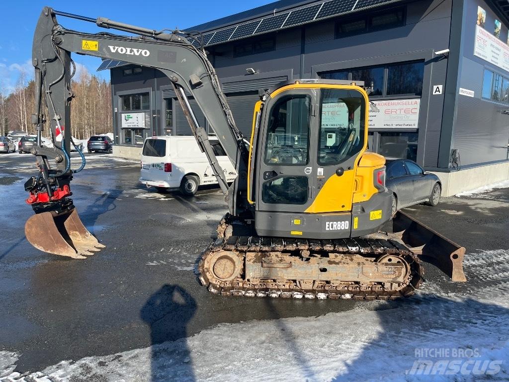 Volvo ECR 88 D Малые экскаваторы 7т-12т