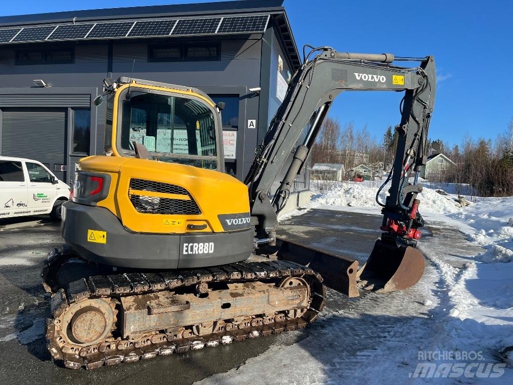Volvo ECR 88 D Малые экскаваторы 7т-12т