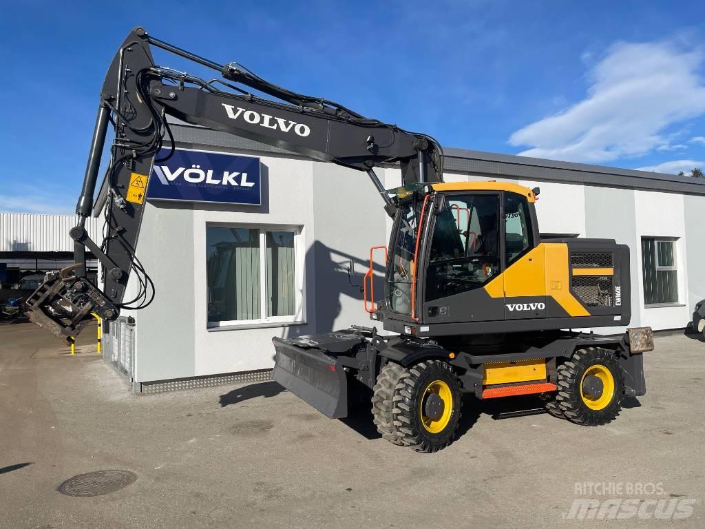 Volvo EW160E Колёсные экскаваторы