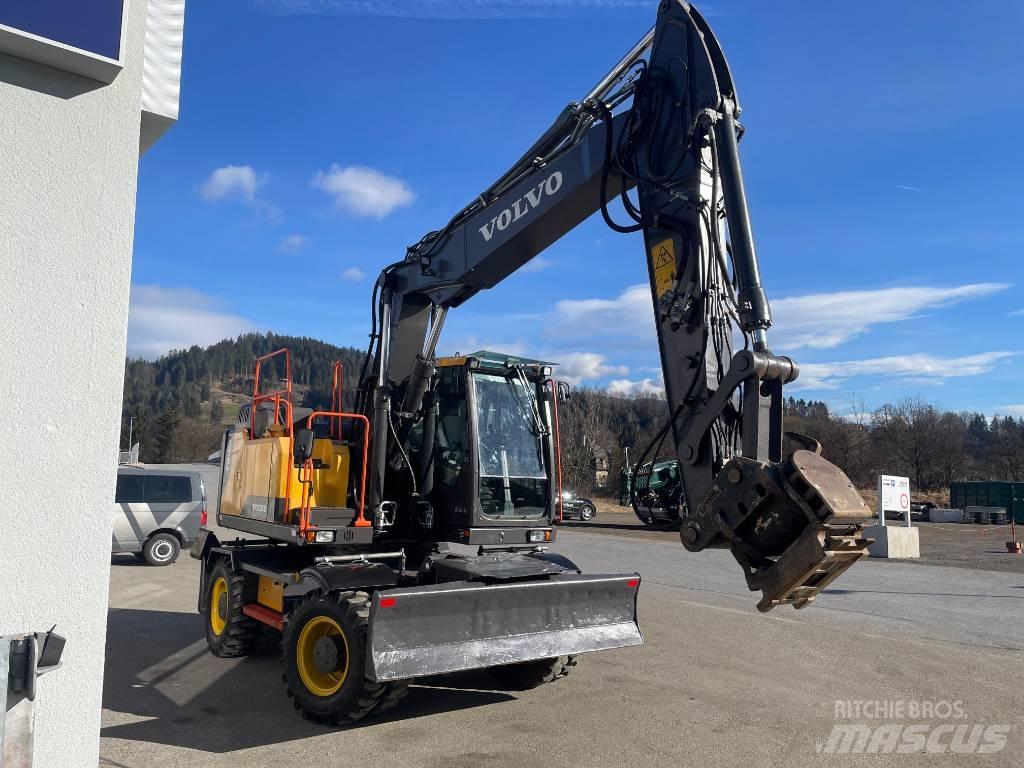 Volvo EW160E Колёсные экскаваторы
